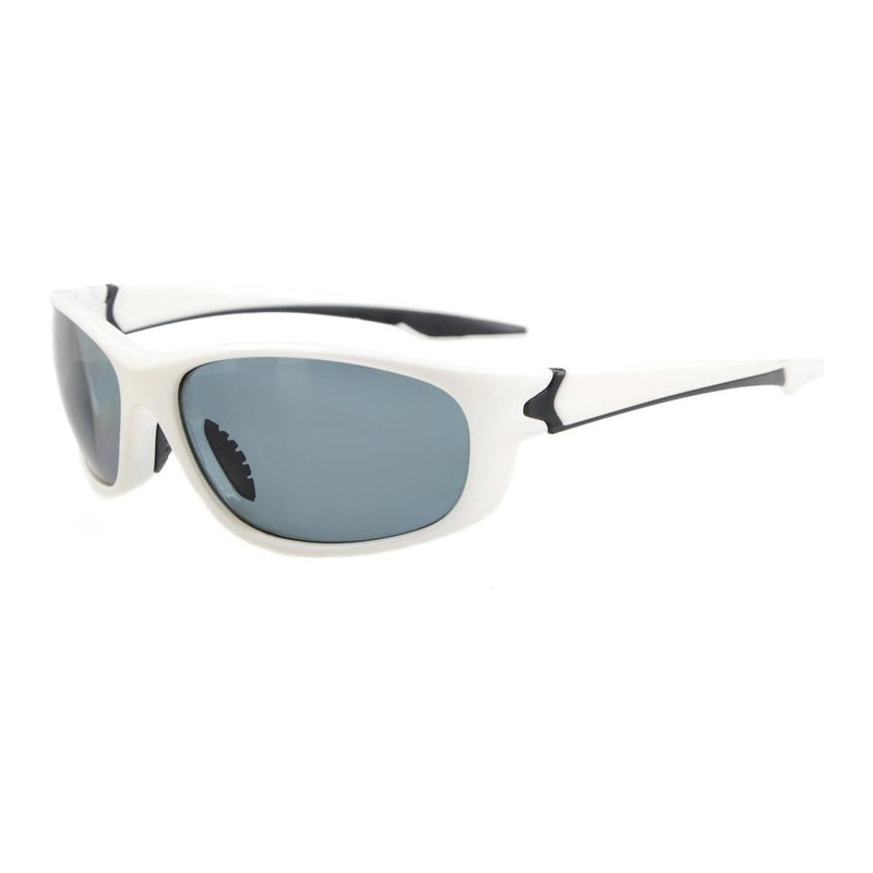 eyekeeper.com Polarized Sport Style Sunglasses With TR90 Frame TH6145 Sunglasses Light Slate Gray White / without magnification