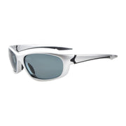 eyekeeper.com Polarized Sport Style Sunglasses With TR90 Frame TH6145 Sunglasses Light Slate Gray Silver Grey Lens / without magnification