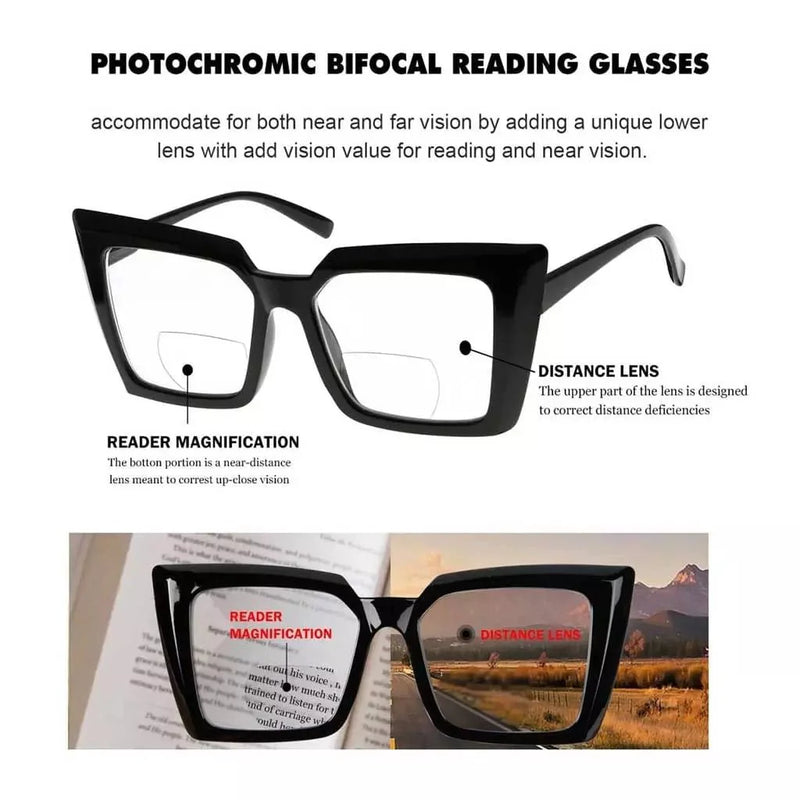 eyekeeper.com Transition Photochromic Oversized Bifocal Reading Glasses BSBR2141 Eyeglasses White Smoke Black / +1.00,Black / +1.50,Black / +2.00,Black / +2.50,Black / +3.00,Black / +3.50,Clear / +1.00,Clear / +1.50,Clear / +2.00,Clear / +2.50,Clear / +3.00,Clear / +3.50,Brown Tortoise / +1.00,Brown Tortoise / +1.50,Brown Tortoise / +2.00,Brown Tortoise / +