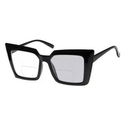eyekeeper.com Transition Photochromic Oversized Bifocal Reading Glasses BSBR2141 Eyeglasses White Smoke Black / +1.00,Black / +1.50,Black / +2.00,Black / +2.50,Black / +3.00,Black / +3.50