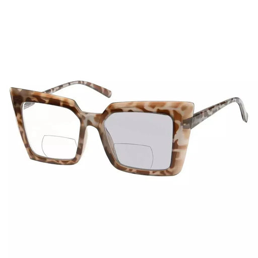 eyekeeper.com Transition Photochromic Oversized Bifocal Reading Glasses BSBR2141 Eyeglasses White Smoke Brown Tortoise / +1.00,Brown Tortoise / +1.50,Brown Tortoise / +2.00,Brown Tortoise / +2.50,Brown Tortoise / +3.00,Brown Tortoise / +3.50