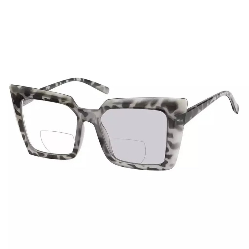 eyekeeper.com Transition Photochromic Oversized Bifocal Reading Glasses BSBR2141 Eyeglasses White Smoke Grey Tortoise / +1.00,Grey Tortoise / +1.50,Grey Tortoise / +2.00,Grey Tortoise / +2.50,Grey Tortoise / +3.00