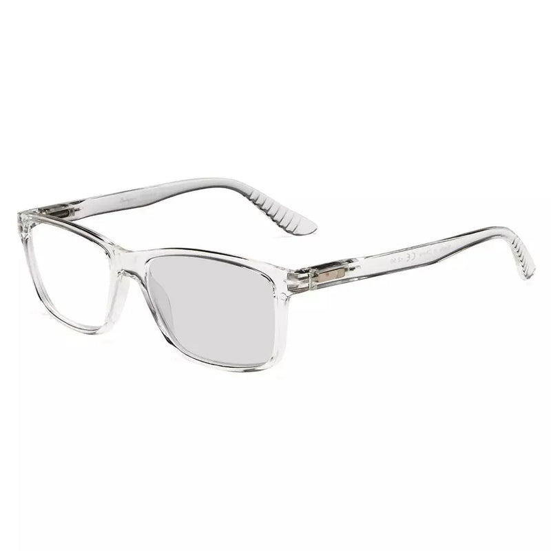 eyekeeper.com Transition Photochromic Reading Glasses BS163 Eyeglasses White Smoke Clear / +0.50,Clear / +0.75,Clear / +1.00,Clear / +1.25,Clear / +1.50,Clear / +1.75,Clear / +2.00,Clear / +2.25,Clear / +2.50,Clear / +3.00,Clear / +3.50