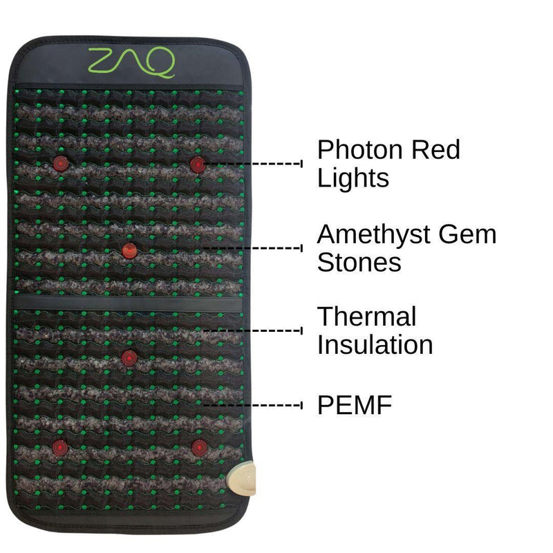 ZAQ Skin & Body Infrared PEMF Travel Mat Dark Slate Gray