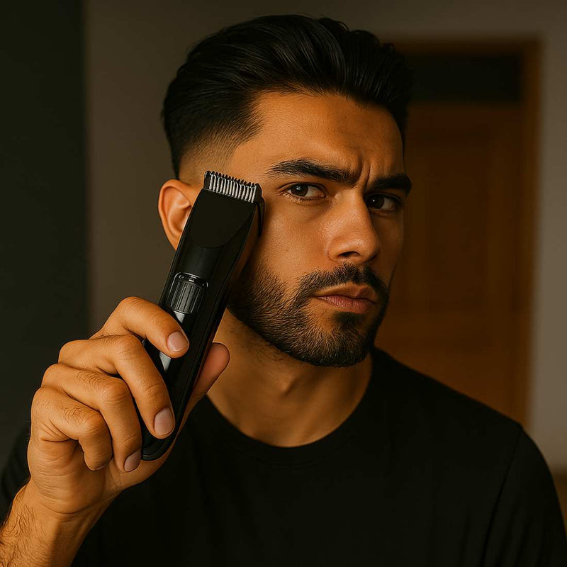 Shave Essentials TrimMaster Pro Hair Trimmers and Clippers Black
