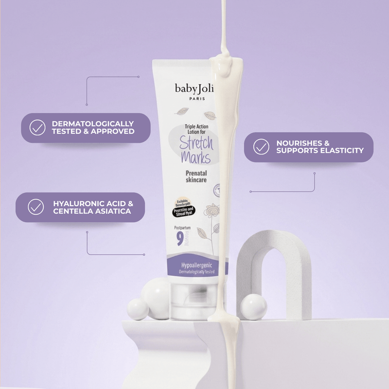 Baby Jolie Paris Triple Action Stretch Marks Cream Mom Care > Stretch Mark Cream > Stretch Mark Cream for Pregnancy Thistle