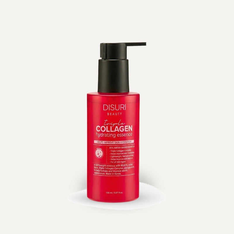 DISURI BEAUTY Triple Collagen Firming Essence – Anti-Aging, 5.07 oz | DISURI Beauty Face Moisturizer Seashell