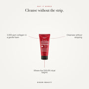 DISURI BEAUTY DISURI Triple Collagen Firming Foam - Korean Anti-Aging Cleanser with 3,000ppm Collagen Complex White Smoke