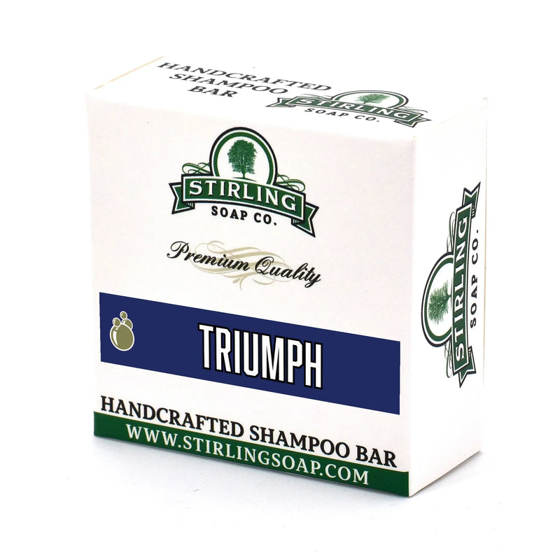 Stirling Soap Co. Stirling Soap Co. Triumph Shampoo Bar 3.8 Oz Shampoo White Smoke