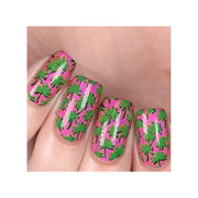 UberChic Beauty Tropic Like It's Hot Stamping Plate Rosy Brown