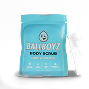 BALLBOYZ Tropical Paradise Body Scrub (Medium Acne) Medium Turquoise
