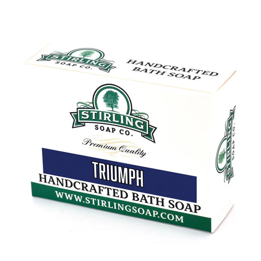 Stirling Soap Co Stirling Soap Co. Triumph Bath Soap 5.5 Oz Bath Soap White Smoke