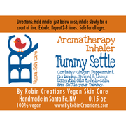 By Robin Creations Tummy Settle Aromatherapy Inhaler Aromatherapy Chocolate Plastic - without a keychain,Plastic - with a keychain,Bamboo (100% Plastic-Free & Zero Waste)
