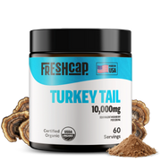 FreshCap Mushrooms Organic Turkey Tail Mushroom Powder Powder Black Default Title