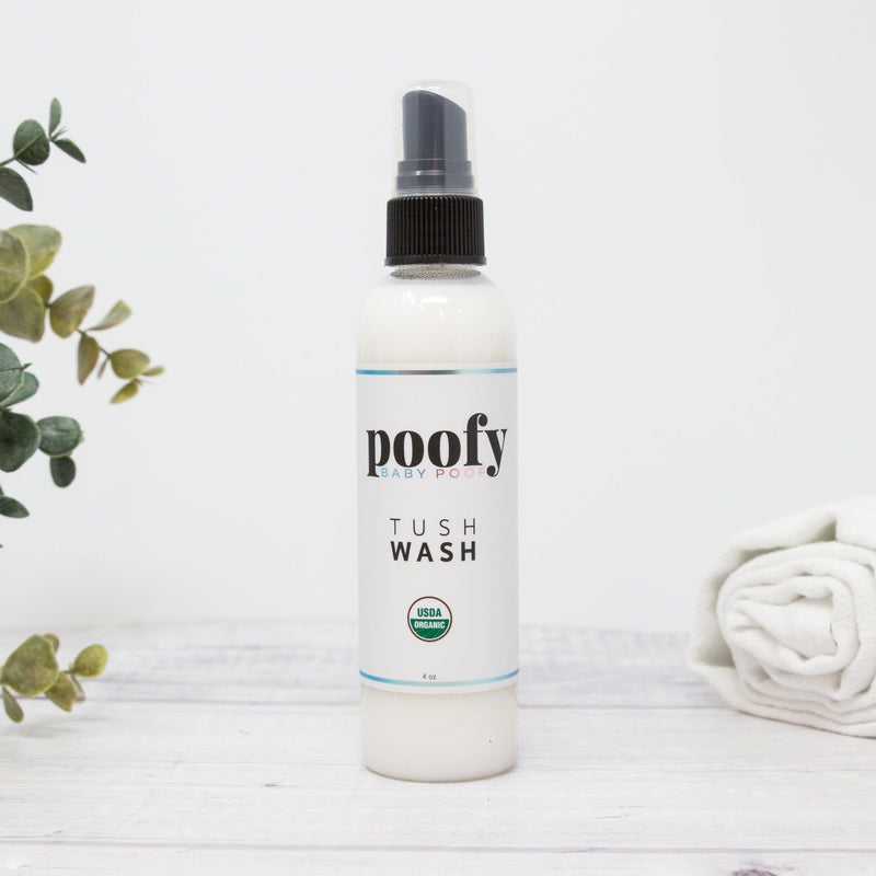 Poofy Organics Tush Wash Organic Mom & Baby Lavender