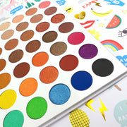 Rude Cosmetics Twinkle In Her Eyeshadows 35 Eyeshadow Palette - Book 1 Eyeshadow Palettes Sea Green Twinkle In Her Eyeshadows