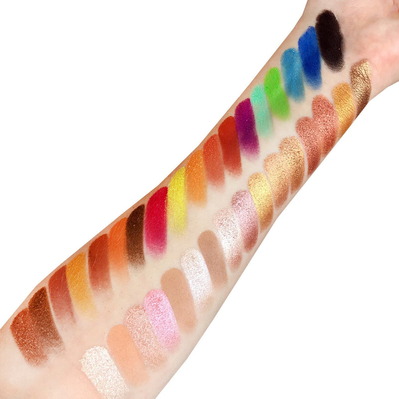 Rude Cosmetics Twinkle In Her Eyeshadows 35 Eyeshadow Palette - Book 1 Eyeshadow Palettes Wheat Twinkle In Her Eyeshadows