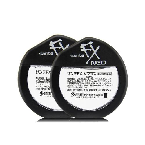 AsiaBeautyMall Santen Sante FX NEO Eye Drop Eye Drops White Smoke