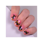 UberChic Beauty Mod Chic Garden Stamping Plate Dark Gray