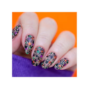 UberChic Beauty Halloween-08 Stamping Plate Gray