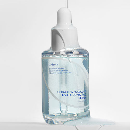 AsiaBeautyMall Isntree Ultra-Low Molecular Hyaluronic Acid Serum Serum White Smoke