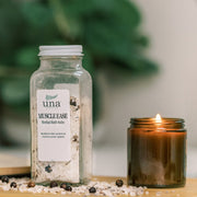 Una Biologicals® Muscle Ease Herbal Bath Salts | Botanical Bath | Una Biologials Salt Soak Gray 7oz