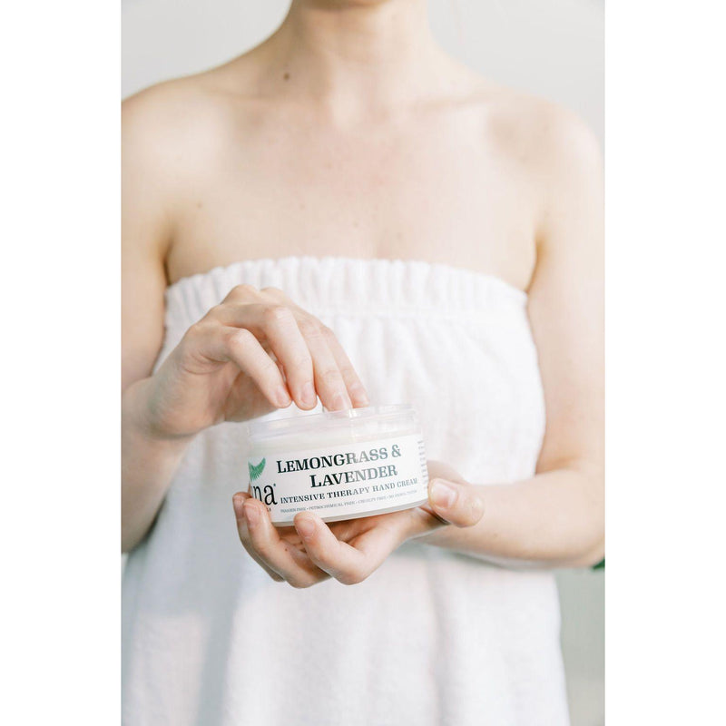 Una Biologicals® Lemongrass Lavender Intensive Hand Cream | Natural Body Lotion | Una Biologicals Hand Cream Light Gray 6 oz