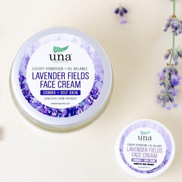 Una Biologicals® Lavender Fields Face Cream | Face Care | Una Biologicals Skin Care Face Cream Antique White 0.15 oz