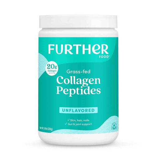 Further Food Unflavored Collagen Peptides Powder Collagen Light Sea Green 10 oz. (14 SERVINGS),21 oz. (30 SERVINGS),Stick Packets (12 ct.)