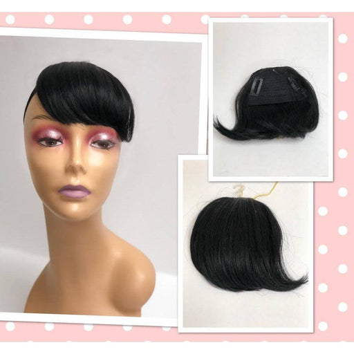 VIP Extensions Unique 100% Human Hair Bang Piece Hair Extension Light Gray 1,1B,2,4,L27,L30,L33,L6,M99J,S613