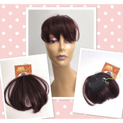VIP Extensions Unique 100% Human Hair Bang Piece Hair Extension White Smoke M99J