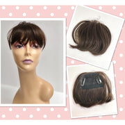 VIP Extensions Unique 100% Human Hair Bang Piece Hair Extension Misty Rose 4