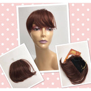 VIP Extensions Unique 100% Human Hair Bang Piece Hair Extension Misty Rose L33