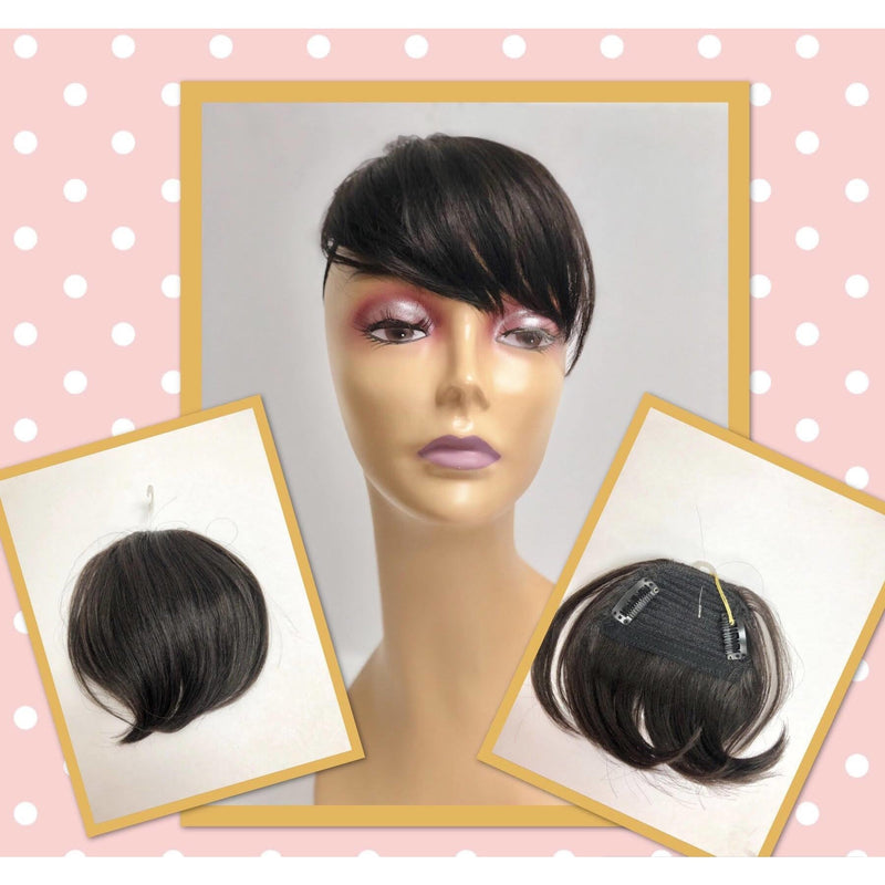 VIP Extensions Unique 100% Human Hair Bang Piece Hair Extension Bisque 1,1B,2,4,L27,L30,L33,L6,M99J,S613
