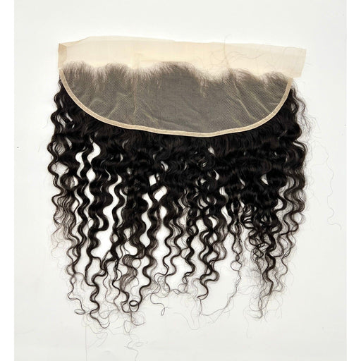 VIP Extensions Unique 13x4 Lace Frontal 100% Human Hair Pineapple Curl Hair Extension Lavender 14''