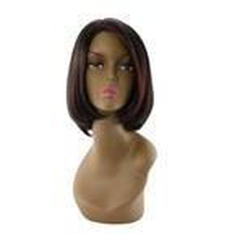 VIP Extensions Unique Angie Wig Wig White Smoke 1 - Jet Black,1B - Off Black,2 - Dark Brown,4 - Medium Brown,P1B/30 / Off Black w/ Light Auburn,P1B/33 / Off Black w/ Dark Auburn,P1B/350,P1B/BURG,P27/613 - Piano Strawberry Blonde w/ Platinum,P4/27 - Piano Medium Brown w/ Strawberry Blonde