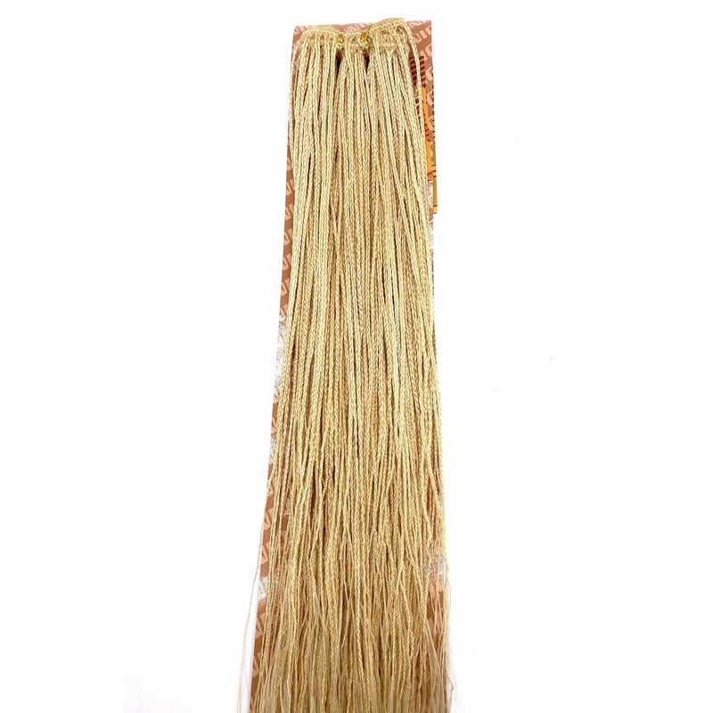 VIP Extensions Unique Micro Braid 14" T1B Burgundy / 100% Human Hair Hair Extension White Smoke 14"