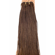 VIP Extensions Unique Micro Braid 14" T1B Burgundy / 100% Human Hair Hair Extension White Smoke 14"