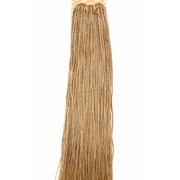 VIP Extensions Unique Micro Braid 14" T1B Burgundy / 100% Human Hair Hair Extension White Smoke 14"