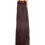 VIP Extensions Unique Micro Braid 14" T1B Burgundy / 100% Human Hair Hair Extension Dark Slate Gray 14"