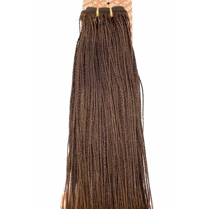 VIP Extensions Unique Micro Braid 20" / 100% Human Hair Hair Extension White Smoke 4