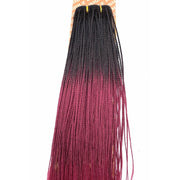 VIP Extensions Unique Micro Braid 20" / 100% Human Hair Hair Extension White Smoke T1B/BURG,T1B/RED,1,4,L33,M99J,T1B/33,T1B/350,S144,S613