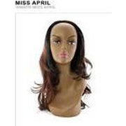 VIP Extensions Unique Miss April Wig Wig White Smoke 1 - Jet Black,1B,2 - Dark Brown,4 - Medium Brown,F1B/30,F1B/33,F1B/BURG,F27/613