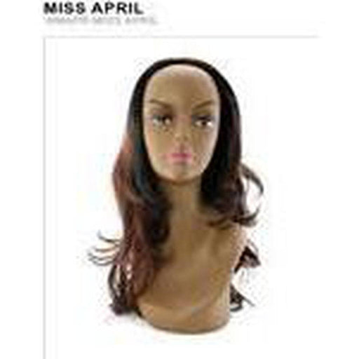 VIP Extensions Unique Miss April Wig Wig White Smoke 1 - Jet Black,1B,2 - Dark Brown,4 - Medium Brown,F1B/30,F1B/33,F1B/BURG,F27/613