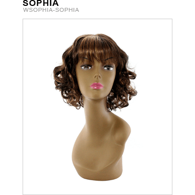 VIP Extensions Unique Sophia Wig Wig White Smoke L33,P4/27,Burgundy,T1B/27,T1B/30,T1B/33,T1B/350