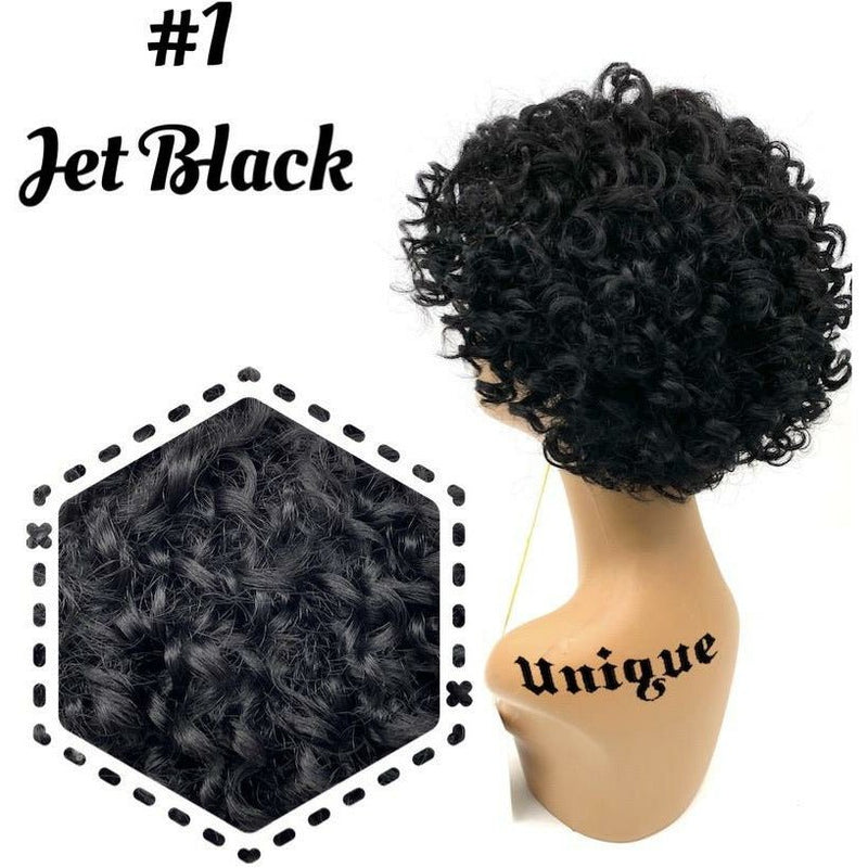VIP Extensions Unique's 100% Human Hair Full Wig / Style "A3" Wig White Smoke 1