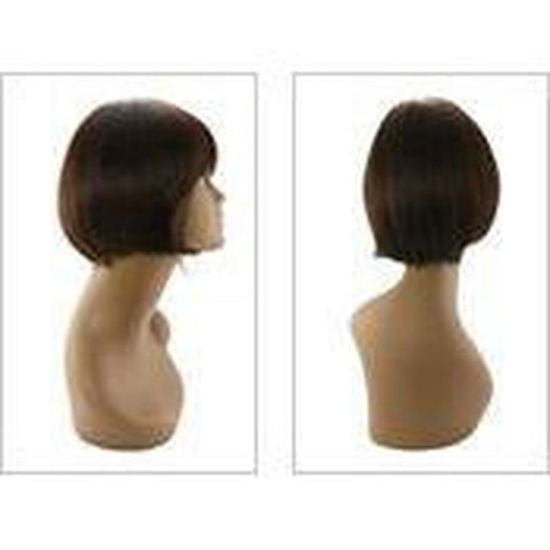 VIP Extensions Unique's 100% Human Hair Full Wig / Style "B" Wig White Smoke F1B/27,F1B/33,F1B/350,F1B/BURG,L30,M280 Mixed Salt & Pepper,S130,S350