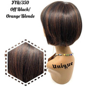 VIP Extensions Unique's 100% Human Hair Full Wig / Style "B" Wig White Smoke F1B/350