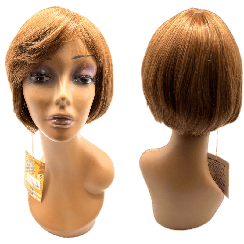 VIP Extensions Unique's 100% Human Hair Full Wig / Style "B" Wig Black L30