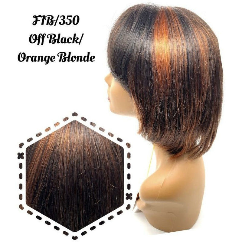 VIP Extensions Unique's 100% Human Hair Full Wig / Style "B1" Wig White Smoke F1B/350
